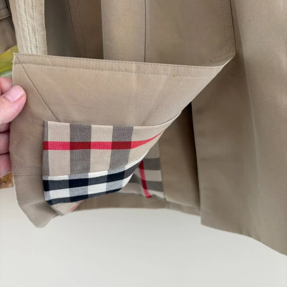 Burberry Tan Trench Coat - Picture 15 of 15